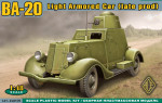 BA-20 light armored car, late prod.