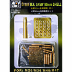 90 mm Shell Case for tanks M26, M-36, M-46, M-47