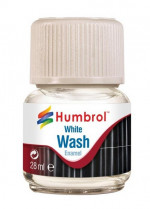 Wash enamel Humbrol: White