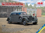 Typ 320 (W142) Soft Top WWII German staff car