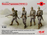 WWI German infantry, 1914