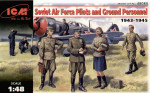 WWII Soviet Pilots and Technics, 1943-1945