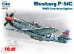 Mustang P-51C WWII USAF fighter