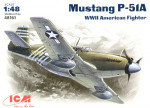 Mustang P-51A WWII USAF fighter