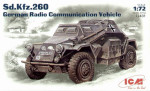 Sd.Kfz. 260 WWII German radio communication vehicle
