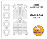 Mask for Bf-109G-6 + wheels (Zvezda)