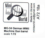 MG-34 gun barrel (2 pieces)