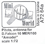 Antenna for "Falcon-10MER" "Amodel"