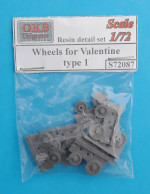 Wheels for Valentine, type 1