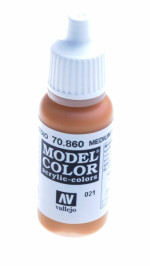 021: Model Color 860-17ML. Medium Fleshtone