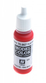 031: Model Color 957-17ML. Flat red