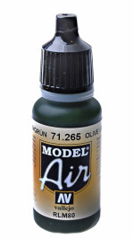 Model Air: 17 ml. Olive green RLM80