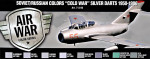 Paint Set Air Soviet/Russian colors  "Cold War" Silver Darts 1950-1980, 8 pcs