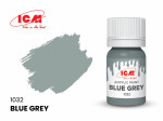 Акриловая краска ICM, сине-серая