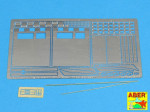 Rear fenders for Tiger I, Ausf.E, late version, for Hobby Boss