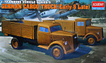 WWII Ground vehicle series - 5 "German cargo truck (early and late)"