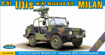 Iltis 0.5t light truck w/AT Milan missile system