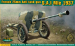 S.A.I Mle 1937 French 25mm anti-tank gun