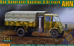 French 3,5t truck AHN w/Gaz Generator