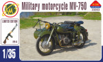 Soviet military motorcycle with sidecar MV-750