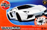 Lamborghini Aventador, white (Lego assembly)