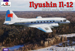 Ilyushin IL-12 'Coach' Soviet cargo aircraft