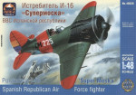 Force fighter Polikarpov I-16 