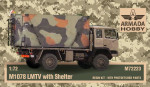 M1078 2,5ton LMTV US 4x4 truck w/shelter (resin kit & PE set)