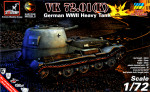 German WWII heavy tank VK 72.01 (K)