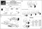 GAZ-M engine with opening hood and radiator for GAZ-AA/AAA (PUR)
