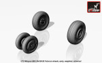 Mikoyan MiG-29A/B/UB Fulcrum weighted wheels, early