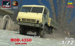Russian Modern 4x4 Military Cargo Truck mod.4350, limited edition (resin tires)
