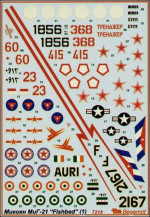 MiG-21 decal (part 1)