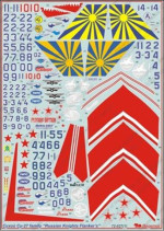 Decal for Sukhoi Su-27 "Russian Knights"