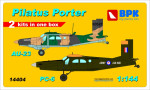 Pilatus Porter PC-6 & Au-23 (2 sets in the box), set 2