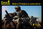Modern US soldiers in action, set 2