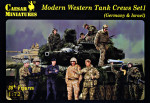 Modern Western Tank Crews Set.1 (Germany & Israel)