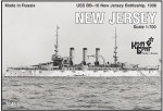 USS BB-16 New Jersey Battleship, 1906