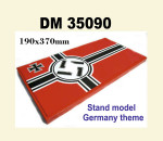 Display stand. Germany theme # 1, 190x370mm