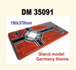 Display stand. Germany theme # 2, 190x370mm