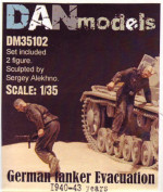 German tankers. Evacuation 1940-43, set 2