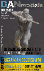 Ukrainian soldier 2014-2017. Ukraine. ATO, set #5 (resin)
