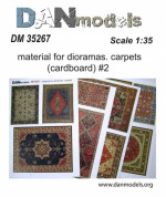 Material for dioramas. Carpets (cardboard) #2