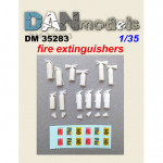Accessories for diorama. Fire extinguishers, 12 pcs
