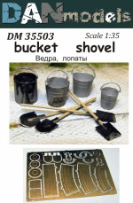 Buckets, shovels