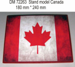 Display stand. Canada theme, 240x180mm