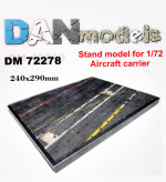 Display stand. Aircraft carrier, 240x290 mm