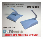 Aircraft models stands, 2 pcs