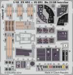 Photoetched set 1/48 Do 215B interior (self adhesive), for ICM kit