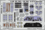 Photoetched set 1/48 A-37A interior (self adhesive), for Trumpeter kit